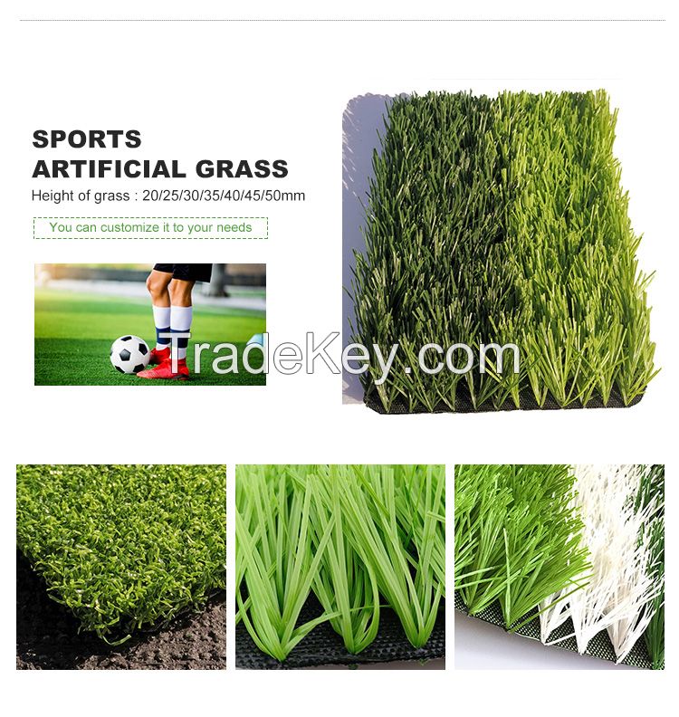 high-end artificial grass used for decoration garden Leisure place