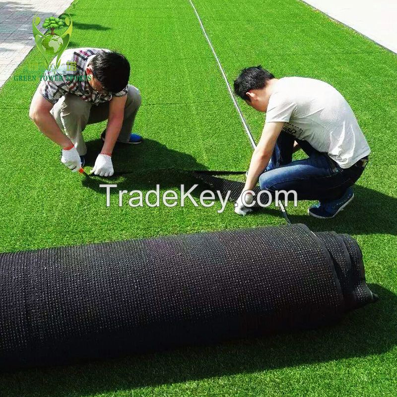 high-end artificial grass used for decoration garden Leisure place