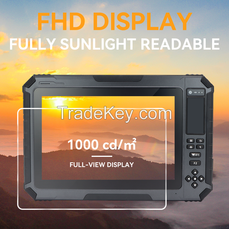 HUGEROCK T101 Highly Reliable Strong Light Readable Rugged Tablet PC From Shenzhen SOTEN Technology