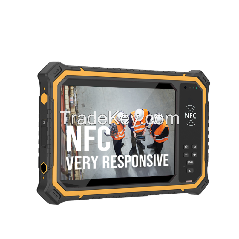 HUGEROCK T80 Highly Reliable Strong Light Readable Rugged Tablet PC Fr