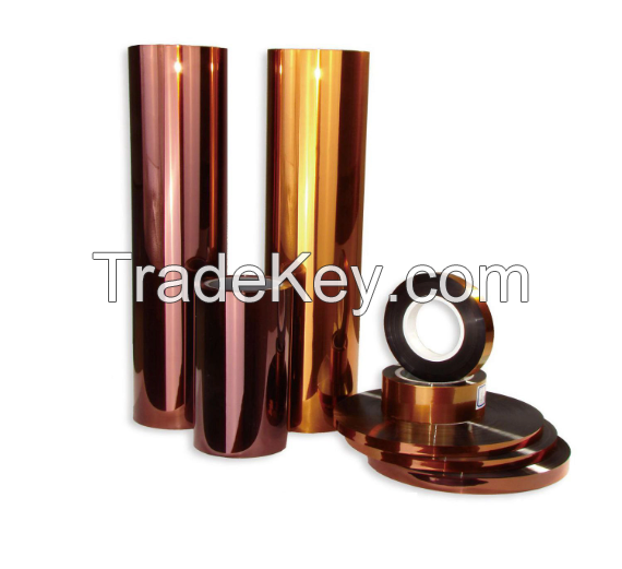 Provide Kapton 0.025mm/0.05mm/0.075 1mil/2mil/3mil High Quality Pi Tape Polyimide Film