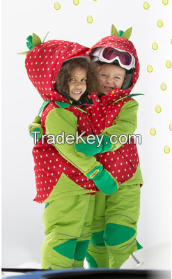 Commander Snowsuit with Cape Animal all in  one piece  Ski Suit