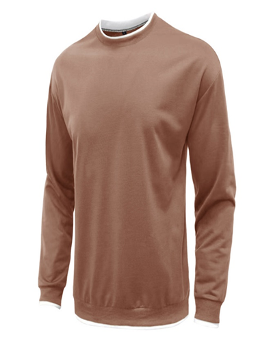 Fake two long-sleeved T-shirts