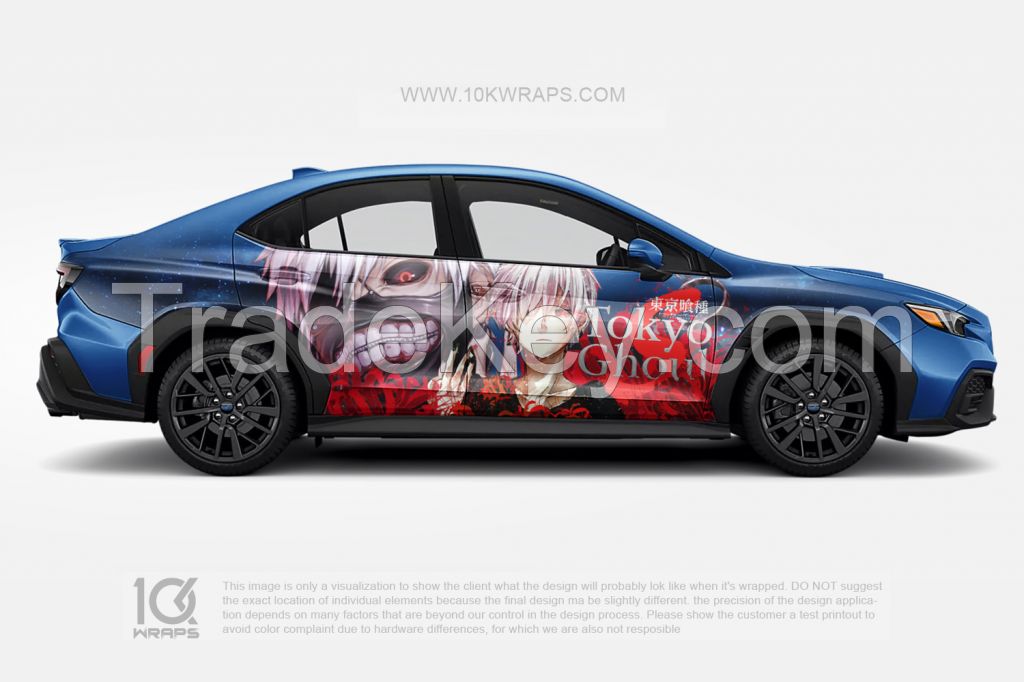 Tokyo Ghoul Anime Car Wraps Made With 3M Top Quality Vinyl 10KWRAPS