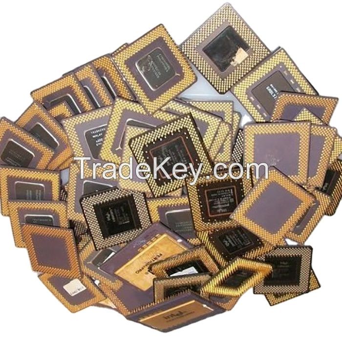 Intel 486 and 386 CPU Ceramic processors Scrap - CPU Ceramic Processor Scrap For Gold Recovery