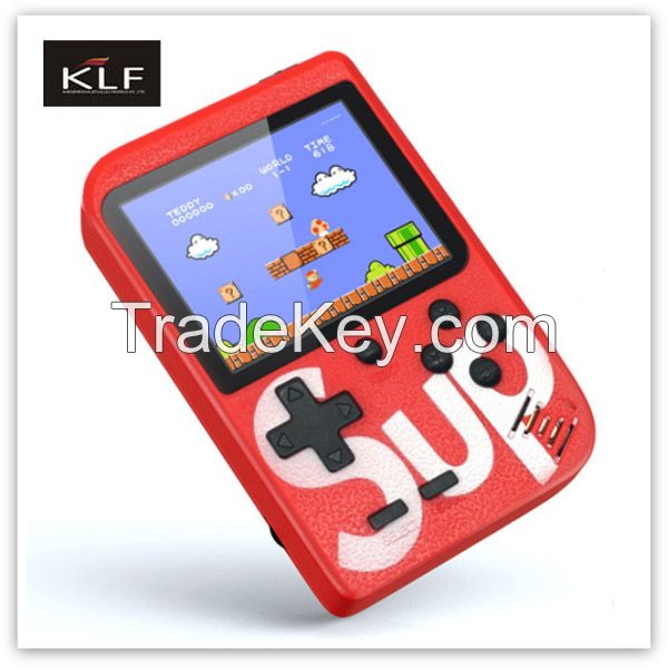 Handheld Mini SUP 8 Bit Retro game console in box 400 in 1 handheld video game player