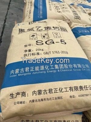 Inner Mongolia Polyvinyl Chloride Resin PVC Sg-3 Sg-5 Sg-8 Resin