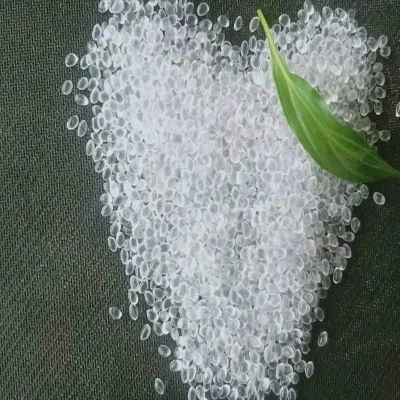 TPU Pellet Resin Aliphatic Grade Virgin Recycled Material Halogen-free fire retardant tpu Granules In clear/black TPU