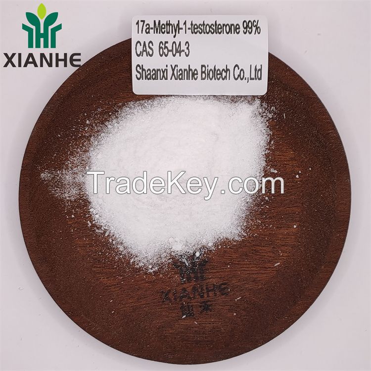 XIANHE factory Supply 17a-Methyl-1-testosterone  99% CAS 65-04-3