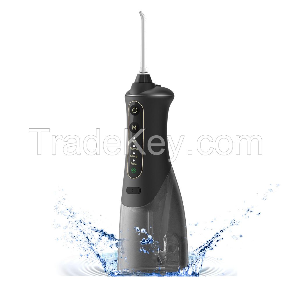 Oral Irrigator IPX7 Waterproof Electric Teeth Cleaning Device Home Travel Dental Floss Rechargeable Cordless Water Flosser