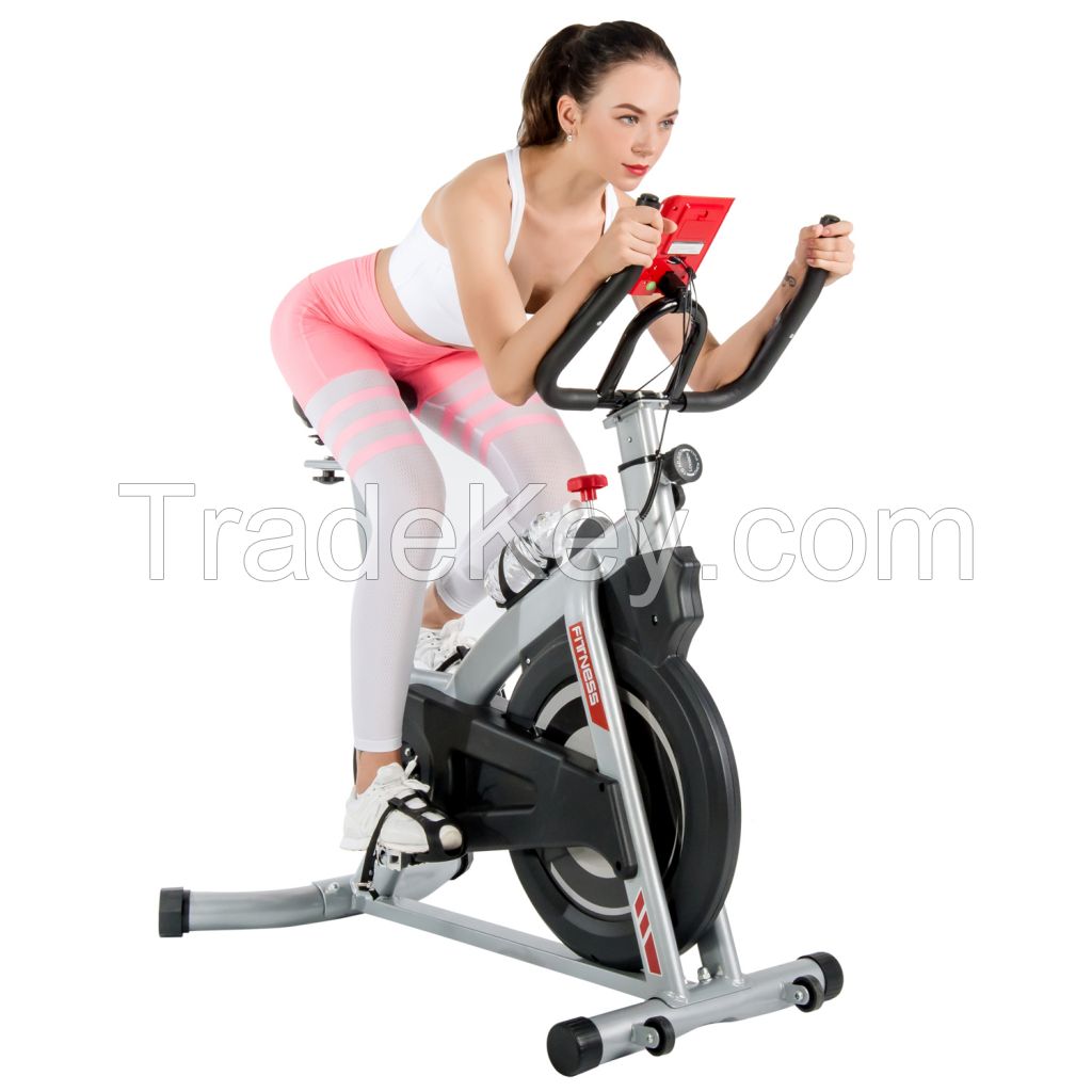 Home Use 6KG Flywheel Adjustable Resistance Exercise Bike Spinning Bike