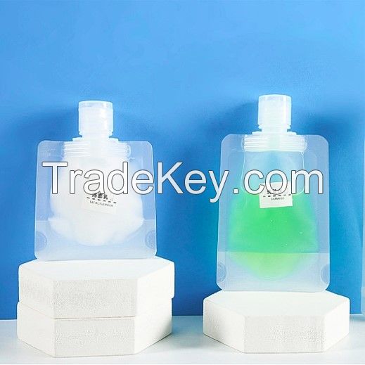 Self Contained Detergent Shampoo Packing Bag