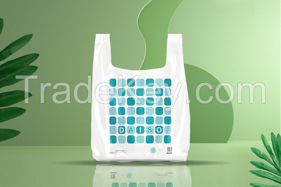 Biodegradable Vest Grocery Bag