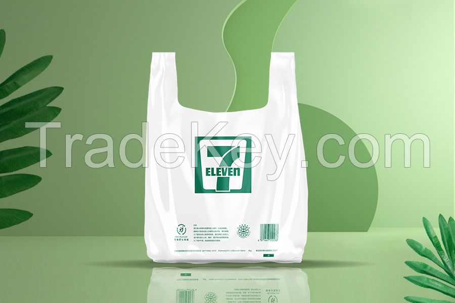 Biodegradable Vest Grocery Bag