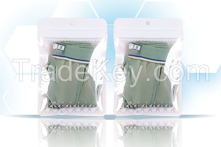 Underwear T Shirt Plastic Ziplock Packaging Bag