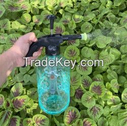 Supercharged handheld 1.5L 2L watering vase, continuous sprinkling spr