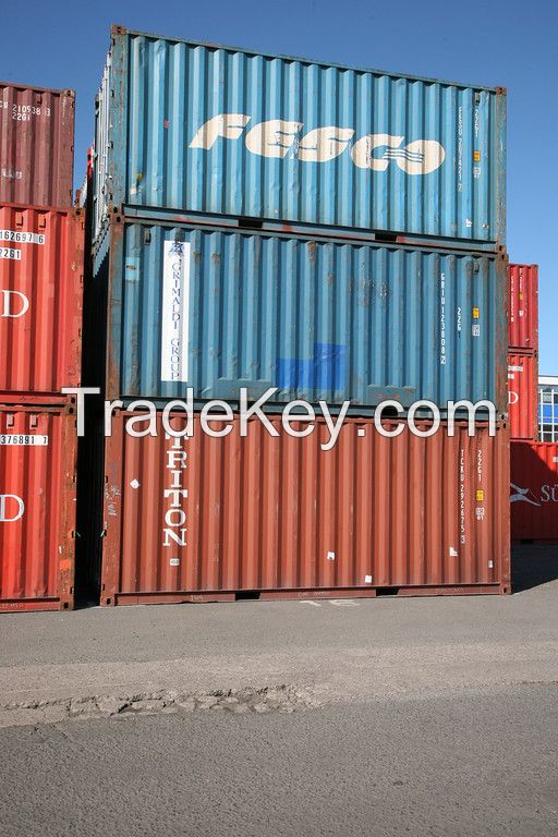 20ft Dry Van Shipping Containers - Cargo worthy