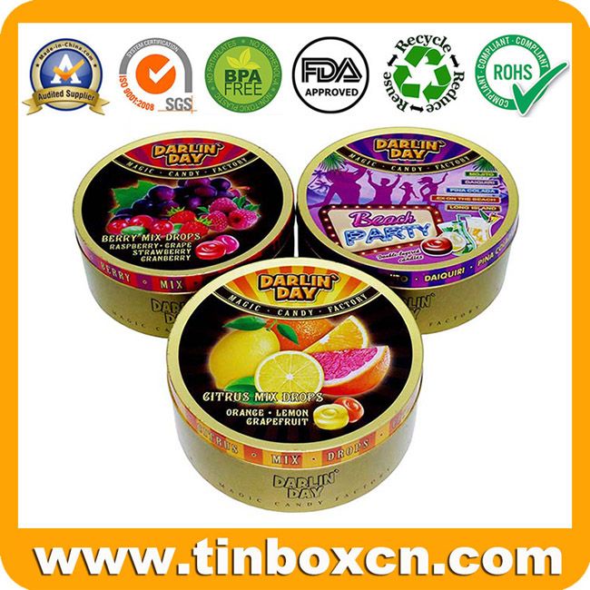 Tins of sweets