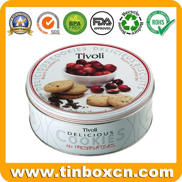 Food grade empty cookie tins BRT-1792