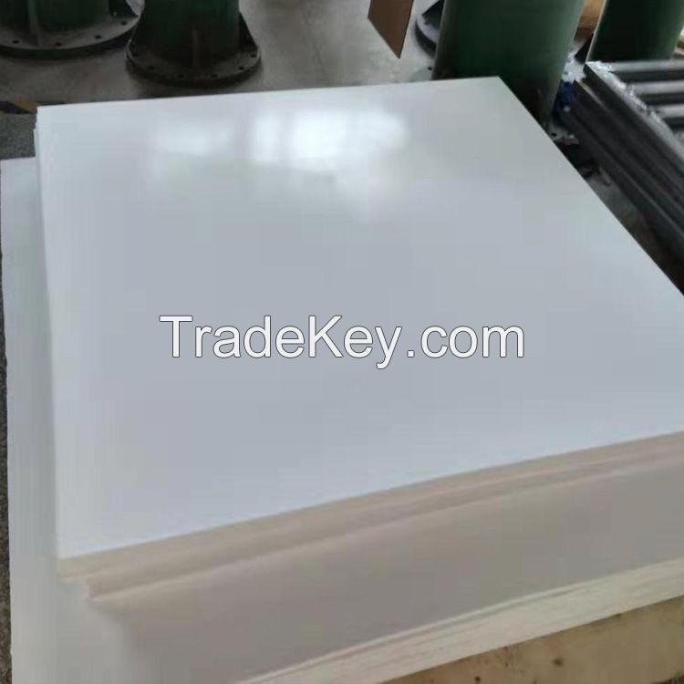 Virgin Polytetrafluoroethylene Plastic sheet white PTFE sheet