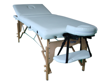 wood massage table