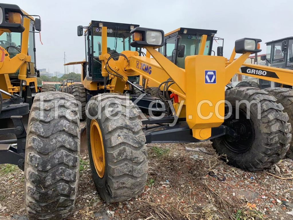 Used Xugong GR180 Grader Caterpillar 12G120 140H14K Komatsu scraping flat car