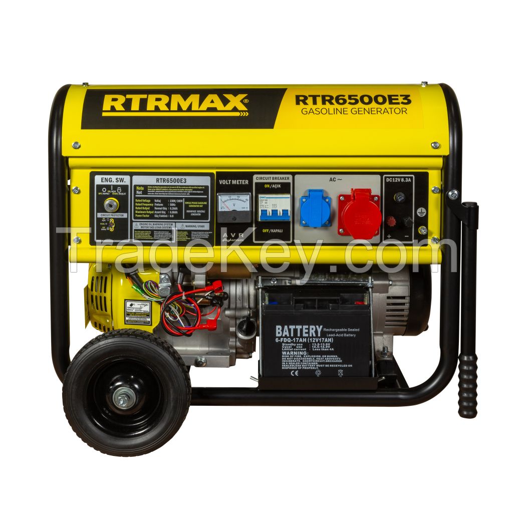 Domestic gasoline generators from 1 to 10 kVA