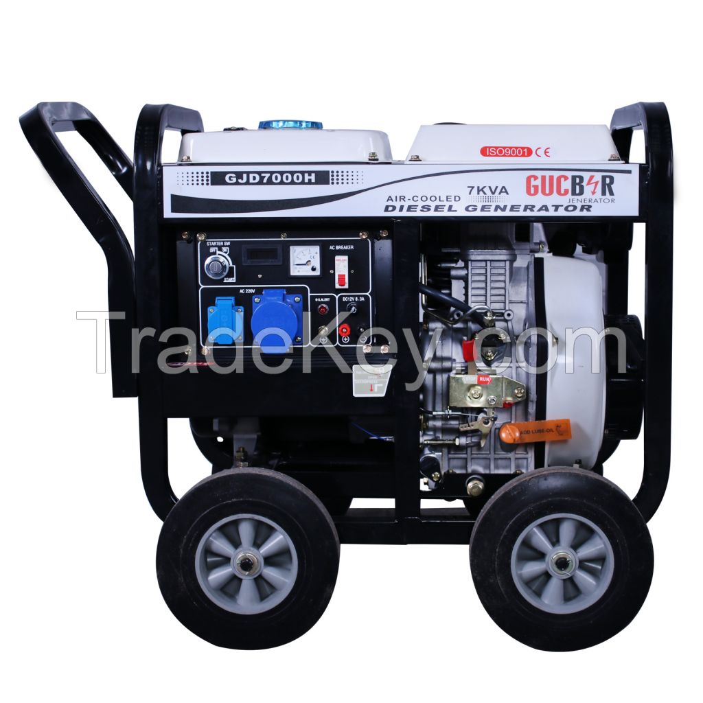 Domestic diesel generators from 3 to 10 kVA