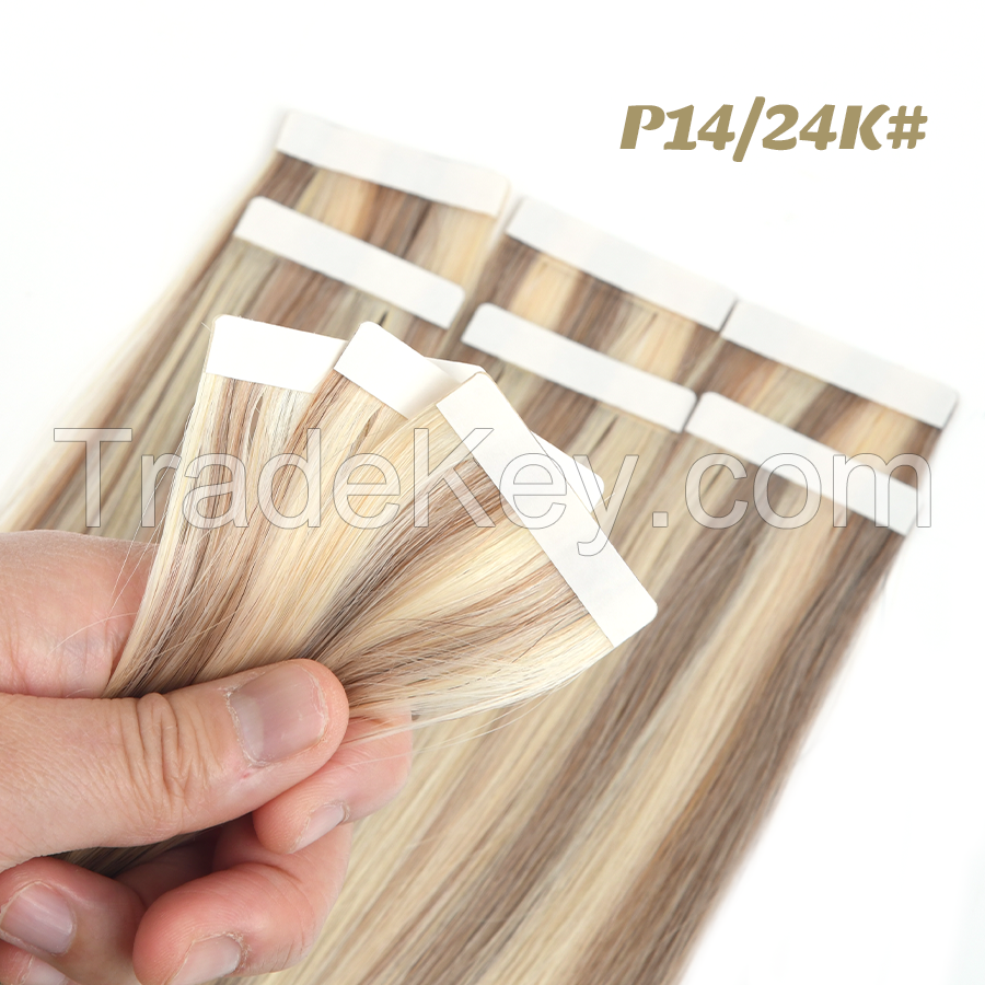 Remy Human Hair Tape in Extensions