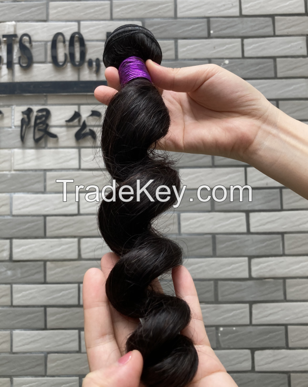 100%Brazilian Human Hair Bundle Hair Weft Extensions