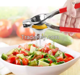 Kitchen Gadget Stainless Steel Lemon Squeezer Orange Citrus Fruit Lime