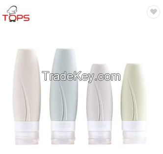 30ML /60ML Soft Touch Silicone Travel Split Bottle Set Cosmetics Split