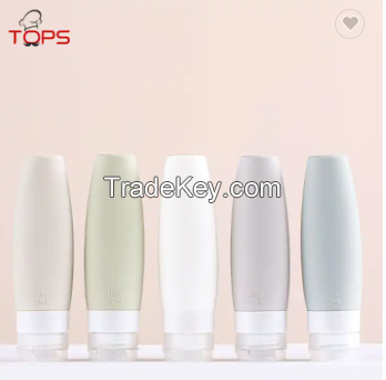 30ML /60ML Soft Touch Silicone Travel Split Bottle Set Cosmetics Split