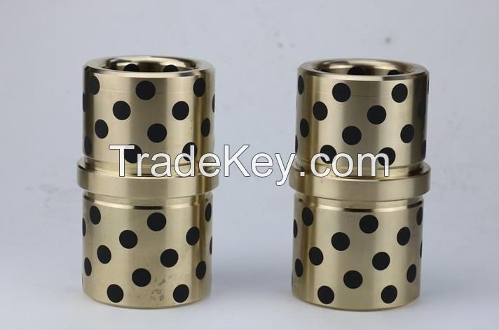 oil free universal guide bushings straight or flanged self-lubricating copper bearings &Acirc;&nbsp;