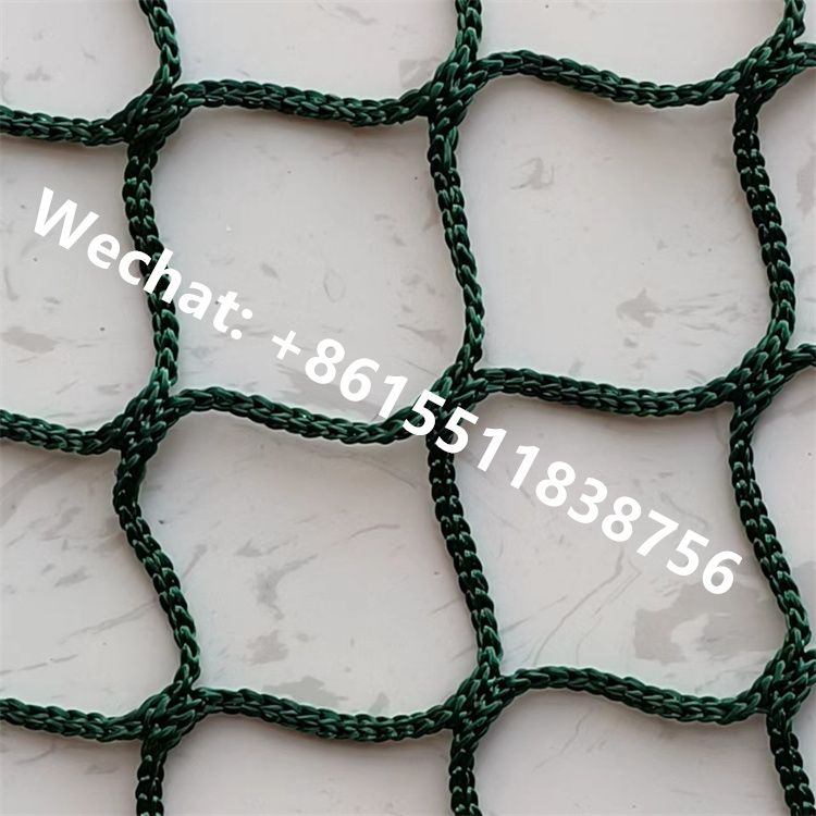 Custom Outdoor Polyester Knotless Net Golf Safety Netting Cricket Practice Net for Sport