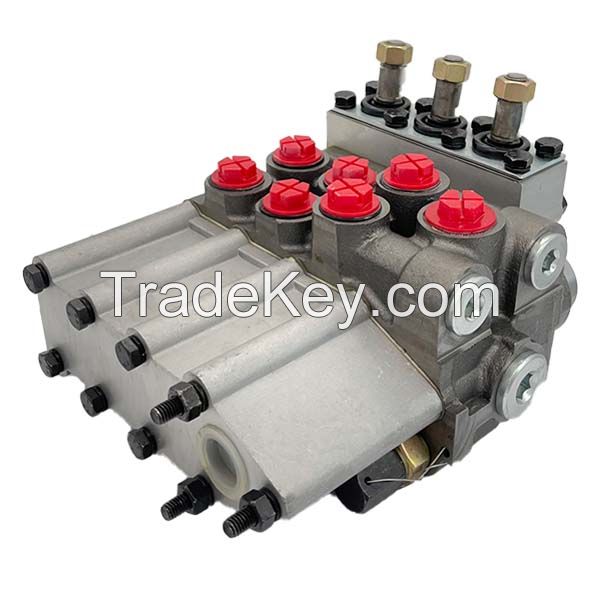 Directional Sectional Control Valve Hydraulic Distributor MР80 3/ 1-222 MР80 3/4-222 MР80 3/ 1-444 МР80-4/ 1-222 МР80-4/4-222