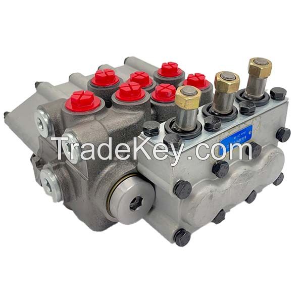 Directional Sectional Control Valve Hydraulic Distributor MР80 3/ 1-222 MР80 3/4-222 MР80 3/ 1-444 МР80-4/ 1-222 МР80-4/4-222