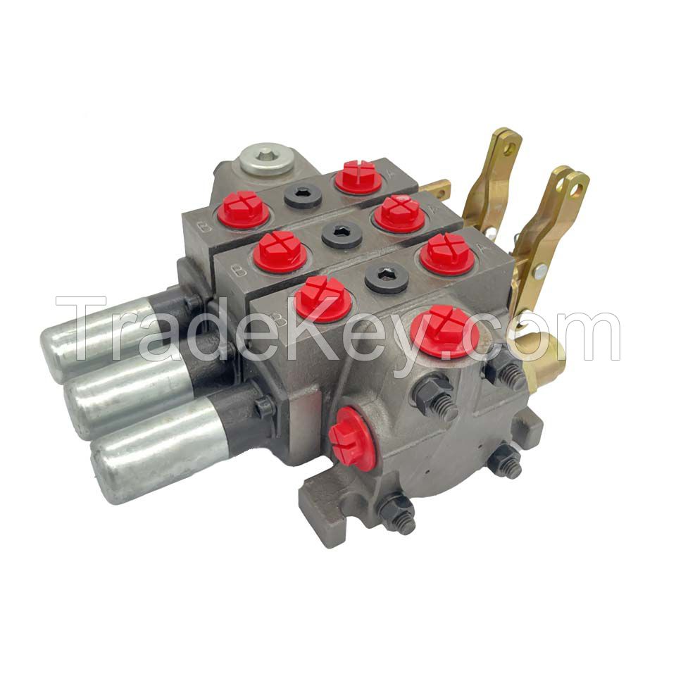 Wholesale electromagnetic control control valves, HYDROSILA MPC70 for road machines hydraulic Monoblock control valve