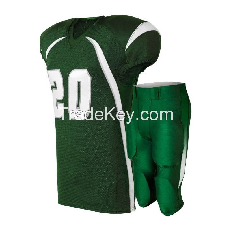 Sublimated Custom Design American Football Uniform