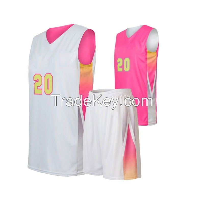 Sublimated Basketball Uniform Jersey Short