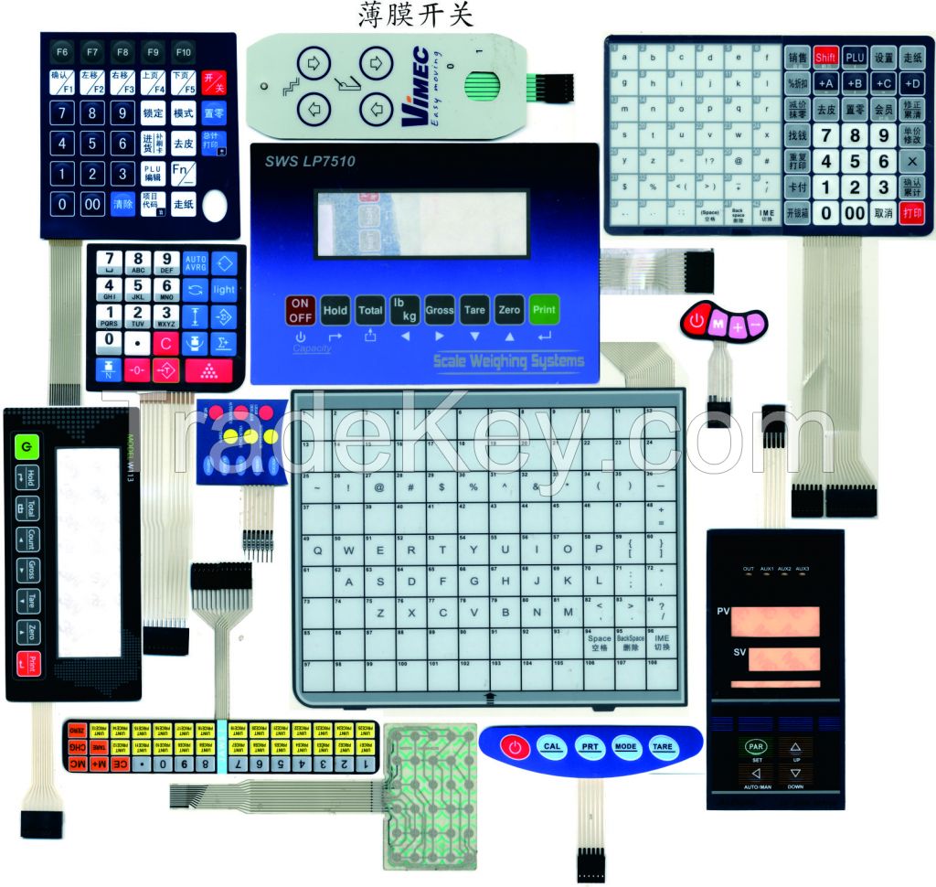 PVC membrane switch