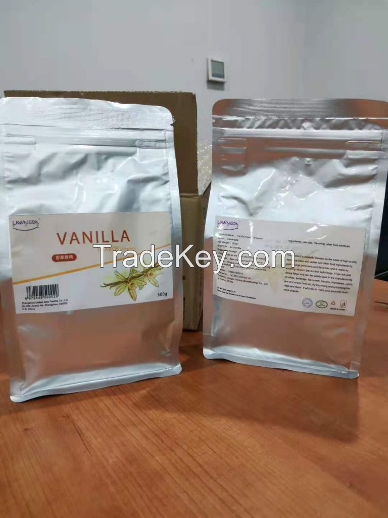 Vanilla Flavor Powder for bakery ice cream etc.