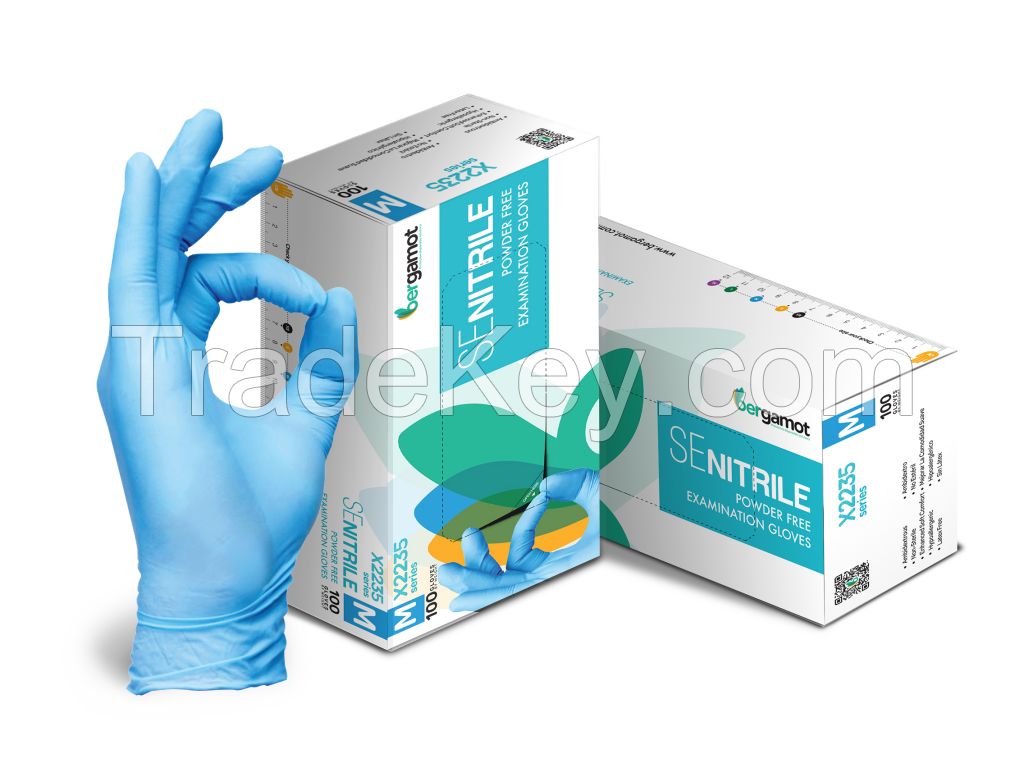 Nitrile Powder Free Examination Gloves