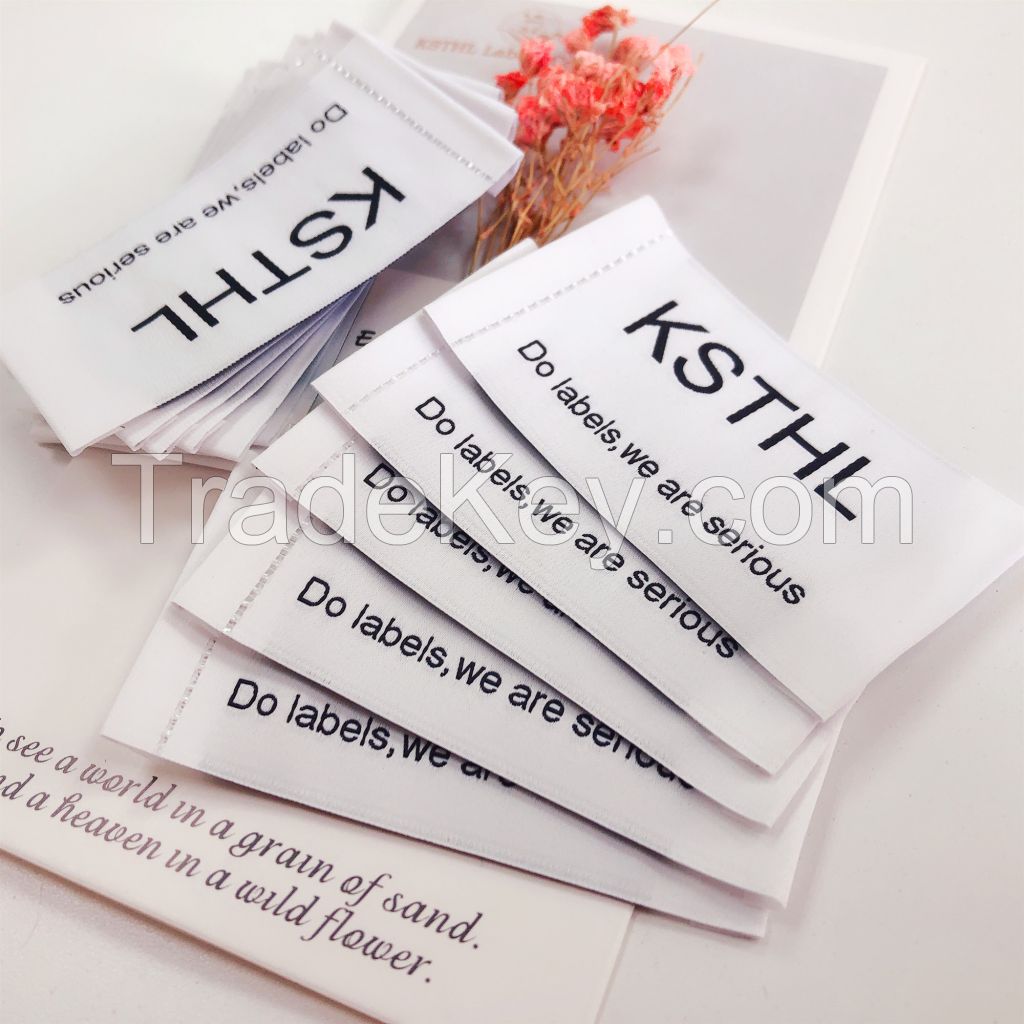 Hot sales anti-fake private woven labels for sewing with cheaper price