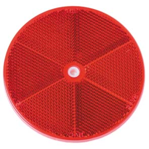 Round Center-Mount Reflector