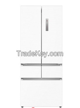 French style multi door refrigerator, household embedded, ultra-thin, large capacity, air-cooled, frost free