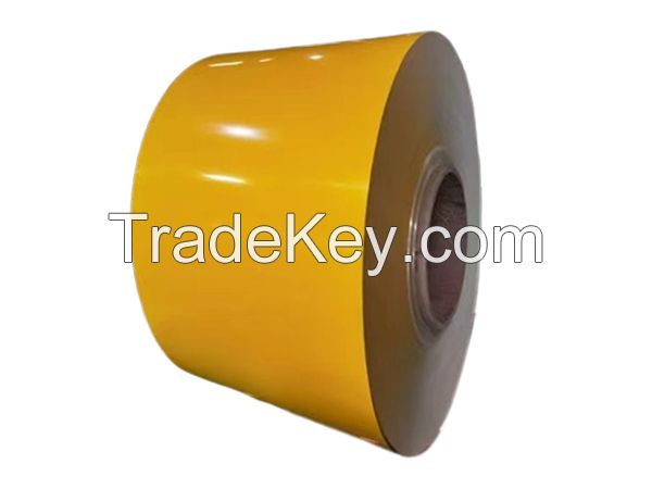 PVDF PE color coated pre-painted aluminium coil