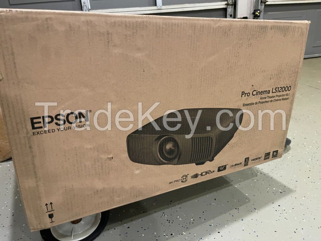 New Epson Pro Cinema LS12000 4K PRO-UHD Laser Projector USA Model