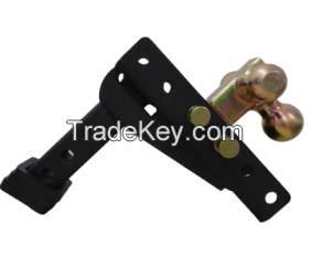 Adjustable Trailer Hitch, Tri-Ball ,8 Inch Drop/Rise Drop Hitch