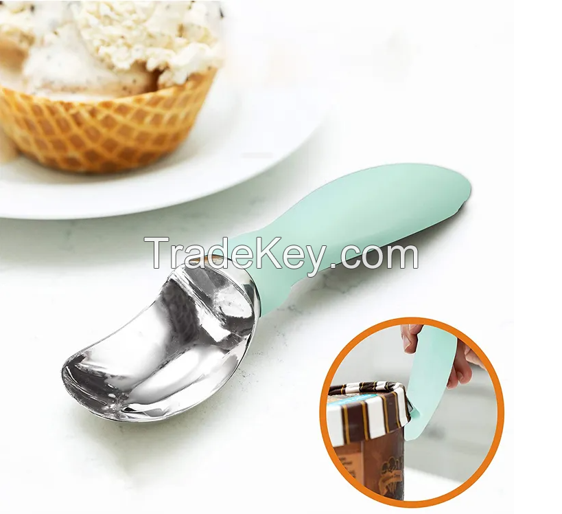 Hot Sell Heavy Duty Zinc Alloy Ice Cream Scoop With PP Handle